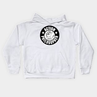 Action Philosopher Plato Smash! Kids Hoodie